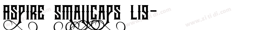 Aspire SmallCaps Lig字体转换 Aspire SmallCaps Lig字体转换